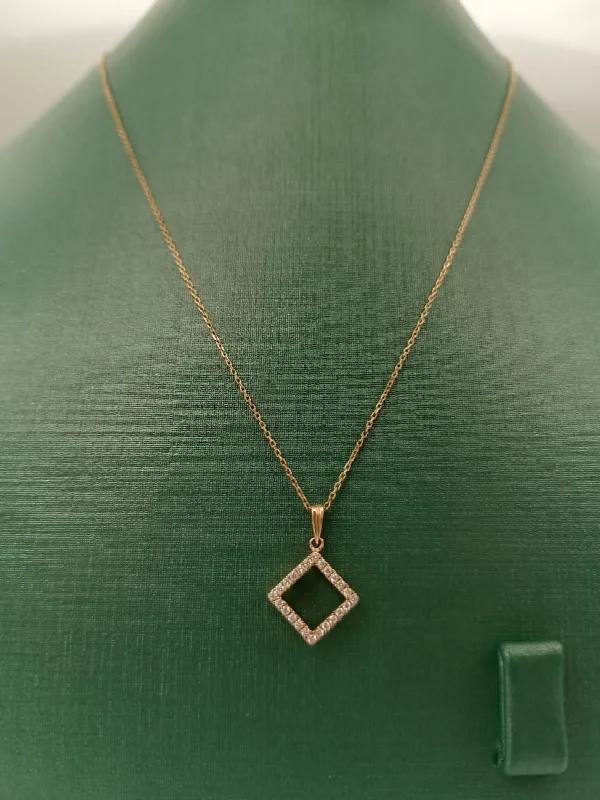 Diamond necklace